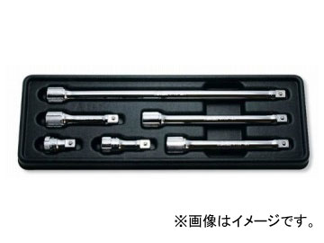 コーケン/Koken 3/8”（9.5mm） エクステンションバーセット 6ヶ組 PK3760/6