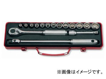 コーケン/Koken 1/2”（12.7mm） ソケットセット 16ヶ組 4232M