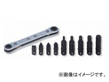 コーケン/Koken ラチェットスパナセット 10ヶ組 R810B