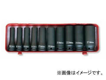 コーケン/Koken 1/2”（12.7mm） 6角ソケットセット 10ヶ組 14207M