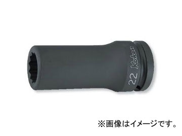 コーケン/Koken 大型車ヘッドボルト/フライホイール用12角インパクトソケット 16305M-19