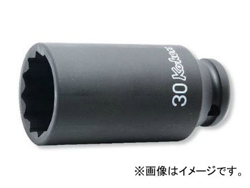 コーケン/Koken ハブナット用 12角インパクトディープソケット 14305M-36