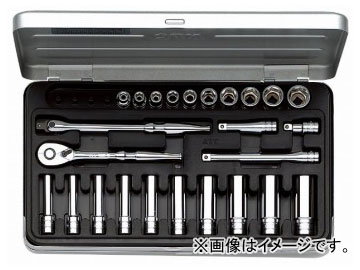 KTC 6.3sq.ソケットレンチセット［25点］ TB2X20