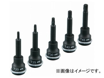 KTC 9.5sq.T型インパクトトルクスレンチセット［5コ組］ TBTP305Tその他DIY工具