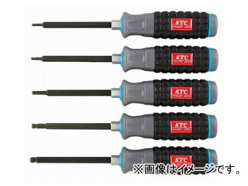 KTC 樹脂柄ボールポイントヘキサゴンドライバセット［5本組］ TD1HBP5の通販は