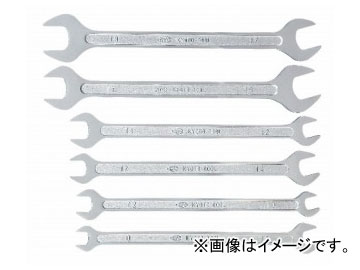 KTC 薄口スパナセット［6本組］ S206