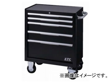 KTC ローラーキャビネット（5段5引出し） ブラック EKW-1005BK