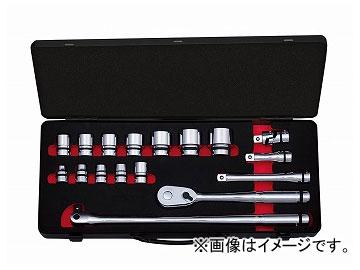 KTC （12.7SQ）ネプロス・ソケットレンチセット ケース付 NTB417AZ JAN：4989433958156