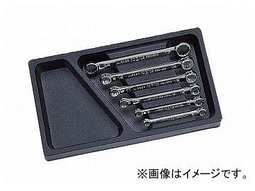 KTC ネプロス・ストレートショートメガネレンチセット NTM1S06 JAN：4989433310763