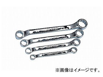 KTC ネプロス・45°ショートメガネレンチセット NTM5S04 JAN：4989433311258の通販は