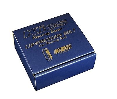 協永産業/KYO-EI Kics コンプレッションボルト M12×P1.25 貫通ナット(ロングタイプ)専用 選べる3カラー 入数：1セット(20個)