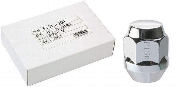 協永製造/KYO-EI ラグナット クロームメッキ M12×P1.5 入数：1仕かける(20個) F101S-20P