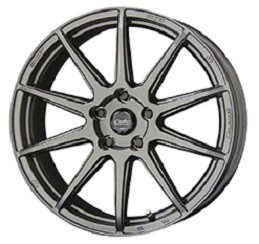 KYOHO/共豊 CIRCLAR C10R ホイール マットガンメタリック 18インチ×7.0J +48 5H114.3 入数：1台分(4本)