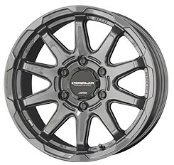 KYOHO/共豊 CIRCLAR C10X ホイール グロスガンメタリック 17インチ×8.0J +20 6H139.7 入数：1台分(4本)