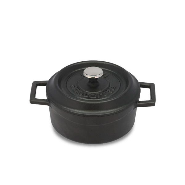 LAVA ラウンドキャセロール マットブラック 18cm LV0003の通販は 15,400円