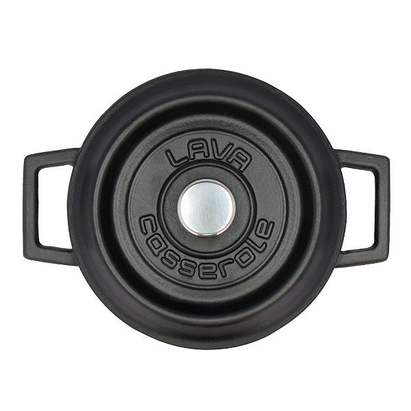 新品！LAVA ラウンドキャセロール 18cm マットブラック LAVA ラウンドキャセロール マットブラック 18cm LV0003