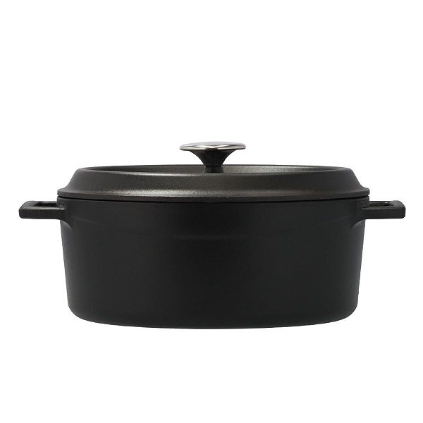 【新品】LAVA ラヴァ オーバルキャセロール 27cm ブラック ホーロー ラウンドキャセロール鍋／オーバルキャセロール鍋 | 製品一覧