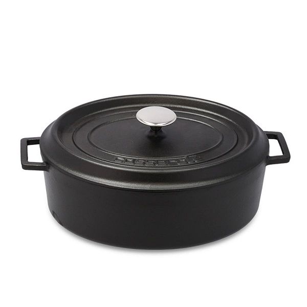 LAVA ラヴァ オーバルキャセロール 33cm マットブラック LV0012 LAVA オーバルキャセロール マットブラック 33cm LV0012