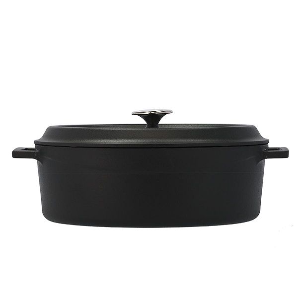 LAVA ラヴァ オーバルキャセロール 33cm マットブラック LV0012 LAVA ラヴァ オーバルキャセロール 33cm マットブラック LV0012