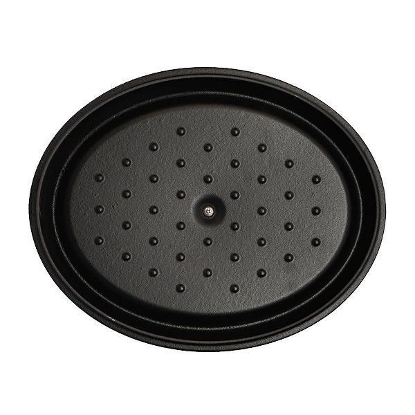 LAVA ラヴァ オーバルキャセロール 33cm マットブラック LV0012 LAVA ラヴァ オーバルキャセロール 33cm マットブラック LV0012