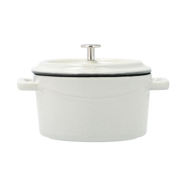 オーバルキャセロールマジョリカホワイト新品 オーバルキャセロールマジョリカホワイト 未使用 新品