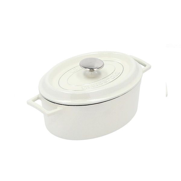 オーバルキャセロールマジョリカホワイト　未使用　新品 オーバルキャセロールマジョリカホワイト新品 オーバル