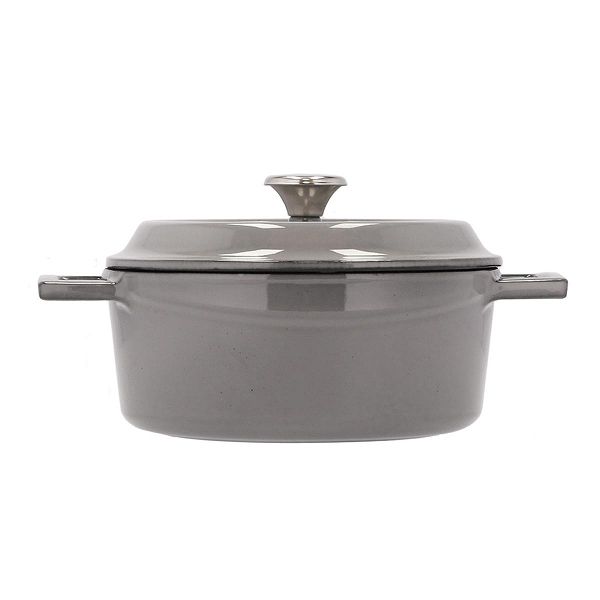 LAVA ラウンドキャセロール マジョリカグレー 18cm LV0115の通販は
