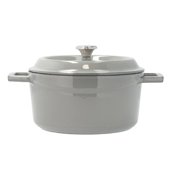 LAVA 】ラウンドキャセロール 20cm マグネットトリペット付き LAVA