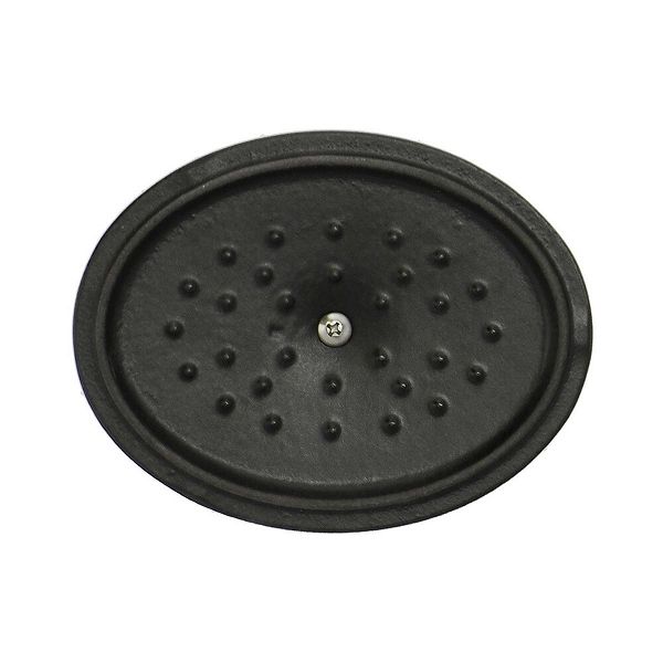 LAVA オーバルキャセロール マジョリカグレー 10cm LV0120