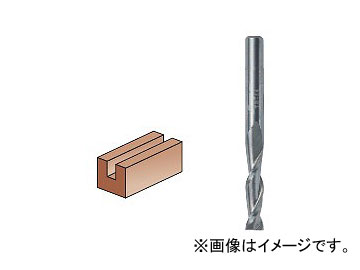 ライト精機 超硬スパイラル TR-66 トリマ用(6mm軸) 6×6mm 全長（mm）：55 幅（mm）：6 有効長（mm）：25 JAN：4990052002359