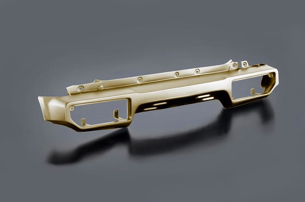 モーターファーム/Motor Farm ウレタンバンパー リア スズキ ジムニー シフォンアイボリーメタリック(ZVG) 穴開け加工無し UBR-JB64-ZVG