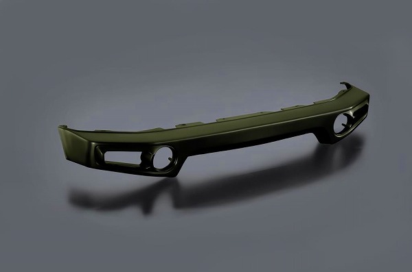 モーターファーム/Motor Farm ウレタンバンパー フロント スズキ ジムニー ジャングルグリーン(ZZC) 穴開け加工無し UBF-JB64-ZZC