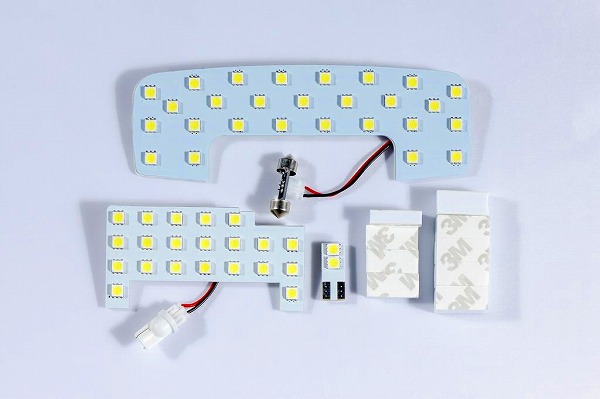 モーターファーム/Motor Farm LEDルームランプキットセット スズキ ジムニー JB64/74 ホワイト 64IN-LRLW-SET