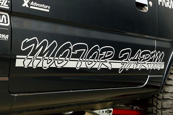 モーターファーム/Motor Farm MOTOR FARM ステッカー ビッグタイプ 選べる3カラー