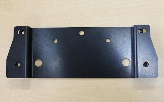 モーターファーム/Motor Farm マルチナンバー取り付け台 ブラック スチール製 ジムニー MNB