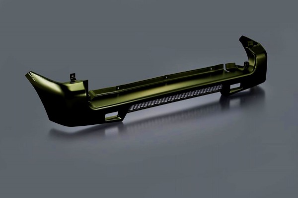 モーターファーム/Motor Farm PXCバンパー リア スズキ ジムニー JB23 クールカーキーパールメタリック(ZVD) PBR23-ZVD