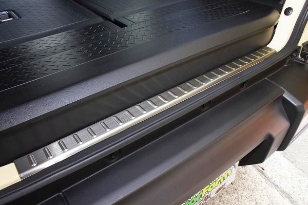 モーターファーム/Motor Farm リアバンパーステップガード スズキ ジムニー JB64/74 シルバー 64EX-RBSG-SILの通販は