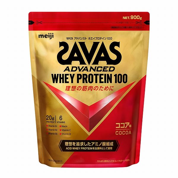 ザバス(SAVAS) アドバンスト ホエイプロテイン100 900g ココア味 2631919の通販は 6,327円