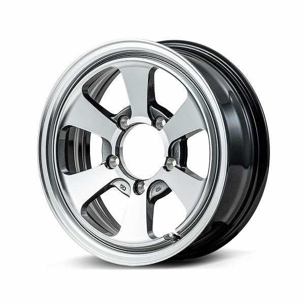 MID GARCIA Dallas6 ホイール ポリッシュライングレー 16インチ