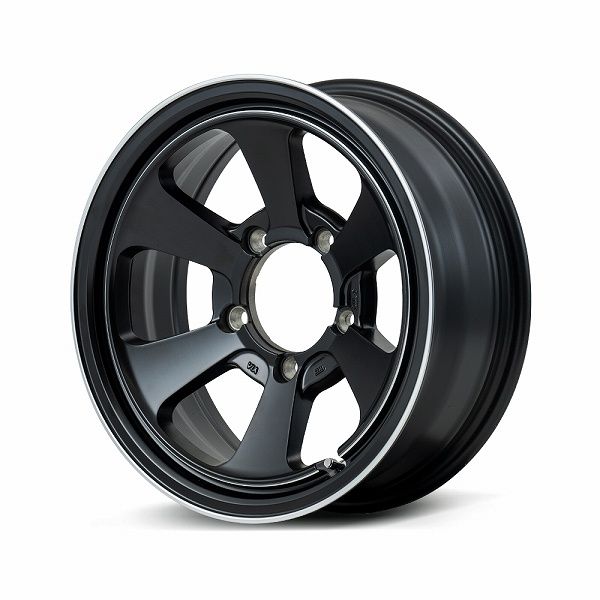 MID GARCIA Dallas6 ホイール セミグロスブラック/デュアルポリッシュ