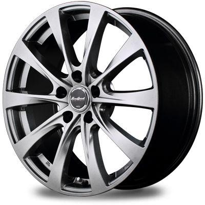 MID ユーロスピード F10 ホイール メタリックグレー 17インチ×7J＋50