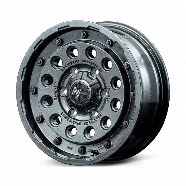 MID NITRO POWER H12 SHOTGUN TACTICAL EDITION ホイール ガンメタル