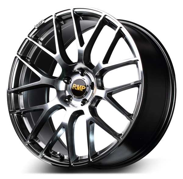 MID RMP 028F ホイール ハイパーメタルコート＋ミラーカット 18インチ×8J +36 5H120 輸入車 入数：1台分(4本)