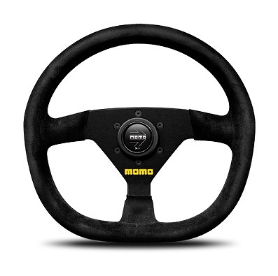 momo momoステアリング　モデル88 Ｍ－６６　ブラックスエード　未使用 MOMO/モモ モデル88 ステアリング ブラックスエード 320mm M-66
