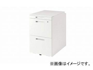 ナイキ/NAIKI リンカー/LINKER トリアス ワゴン 2段 クリアホワイト TRH046HCK-WW 395×580×650mmの通販は