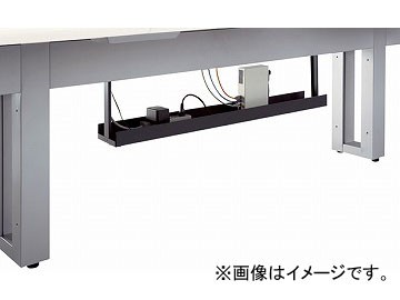 ナイキ/NAIKI リンカー/LINKER ウエイク 配線棚 フリーアドレスデスク用 ダークグレー WKF10CT-DG 1000×130×315mmの通販は 13,750円