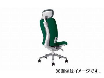ナイキ/NAIKI リンカー/LINKER エネア 事務用チェアー グリーン ZE512F-GR 615×590×1100〜1185mmの通販は 92,180円