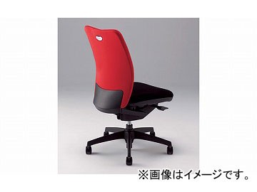 ナイキ/NAIKI リンカー/LINKER シェルモ 事務用チェアー レッド WE512F-RE 619×620×908〜978mm
