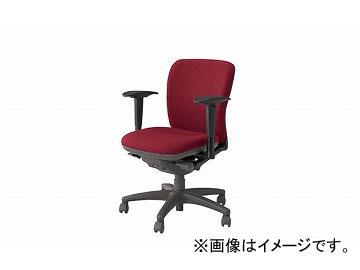 ナイキ/NAIKI ネオス/NEOS フィーモ 事務用チェアー ME型 レッド ME511AFN-RO 629〜711×570×825〜895mm 71,170円