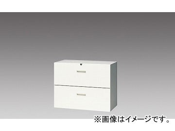 ナイキ/NAIKI リンカー/LINKER ファイル引出し シルバー/クリアホワイト CW-0907S-2-SVW 899×450×700mmの通販は